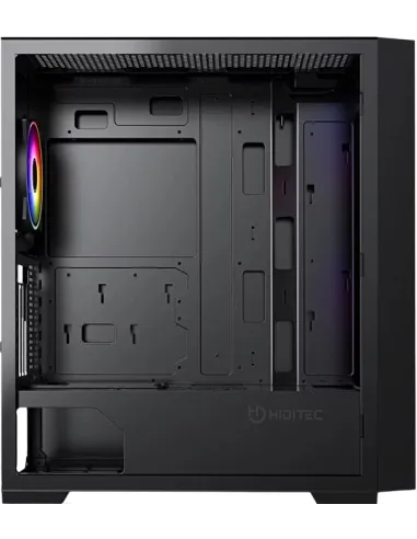 Hiditec H2 AIR ARGB Torre con Cristal Templado Negra