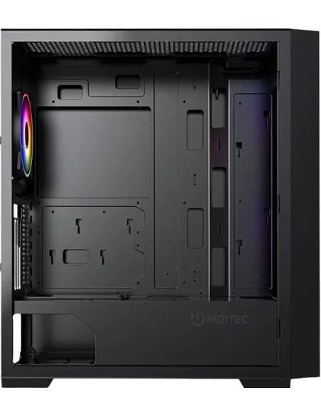 Hiditec H2 AIR ARGB Torre con Cristal Templado Negra