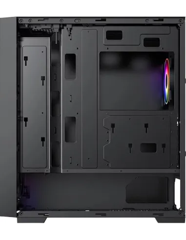 Hiditec H2 AIR ARGB Torre con Cristal Templado Negra