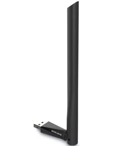 Mercursys MU6H Adaptador Inalámbrico USB AC650 Wifi 5 Doble Banda Negro