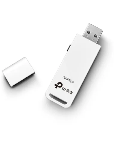 TP-Link TL-WN821N Adaptador Inalámbrico USB WiFi 4 Banda Única Blanca