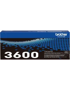 Brother TN3600 Tóner Original Negro-CCITOR0614