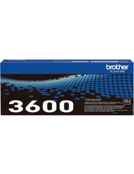 Brother TN3600 Tóner Original Negro