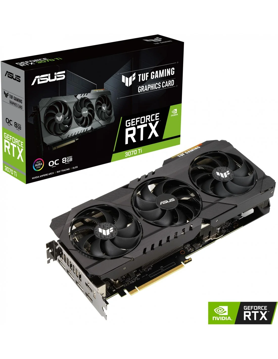 Asus GeForce RTX 3070 Ti TUF Gaming OC 8G GDDR6