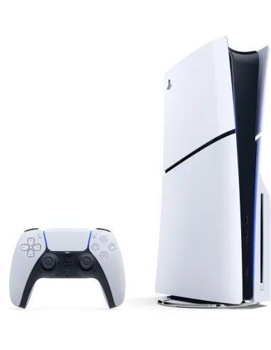 Sony PlayStation 5 Slim con Lector + Uncharted: Colección Legado de los Ladrones + Helldivers 2