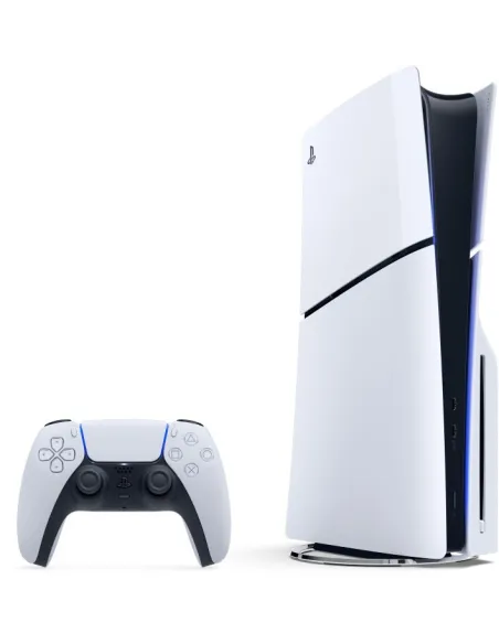 Sony PlayStation 5 Slim con Lector + Uncharted: Colección Legado de los Ladrones + Helldivers 2