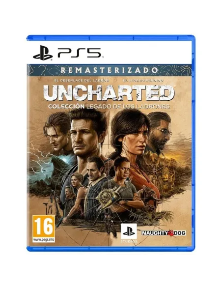 Sony PlayStation 5 Slim con Lector + Uncharted: Colección Legado de los Ladrones + Helldivers 2