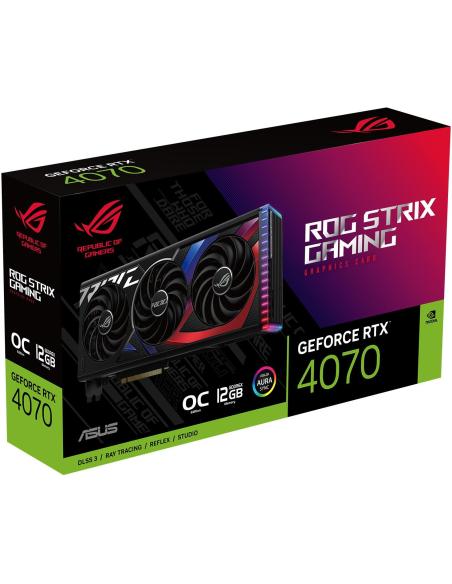 Asus GeForce RTX 4070 ROG Strix OC Edition 12GB GDDR6X DLSS 3