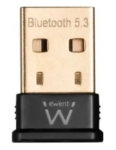 Ewent EW1085 Micro Adaptador Inalámbrico USB Bluetooth 5.3 Banda Única Negro-AAOAUS0077