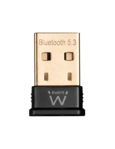 Ewent EW1085 Micro Adaptador Inalámbrico USB Bluetooth 5.3 Banda Única Negro