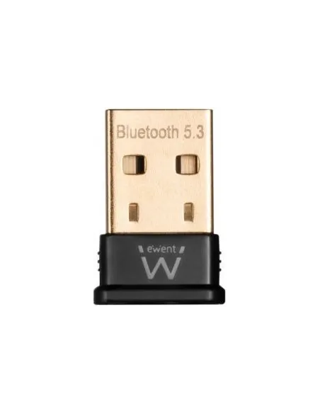Ewent EW1085 Micro Adaptador Inalámbrico USB Bluetooth 5.3 Banda Única Negro