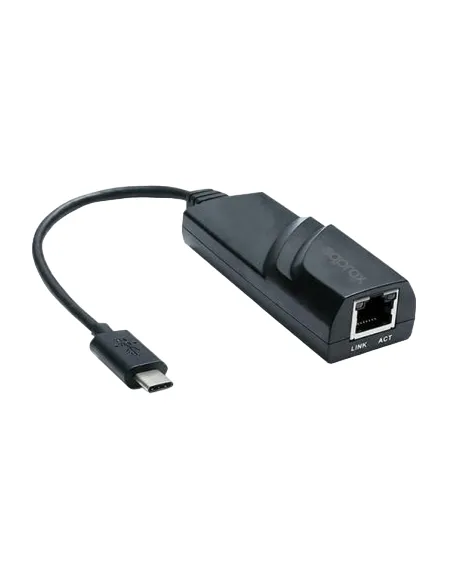 Approx APPC43V2 Adaptador USB-C a RJ-45 Ethernet Gigabit Negro
