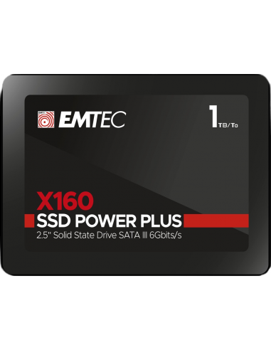Emtec X160 SSD 1TB 2.5" SATA 3 QLC 3D NAND