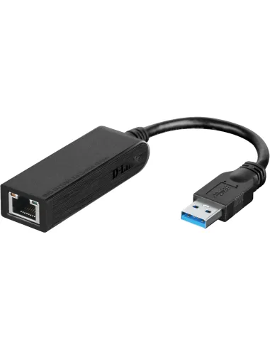 D-Link DUB-1312 Adaptador USB-A a RJ-45 Ethernet Gigabit Negro