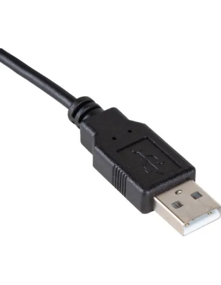 iggual IGG319000 Teclado con Lector de DNIe Negro