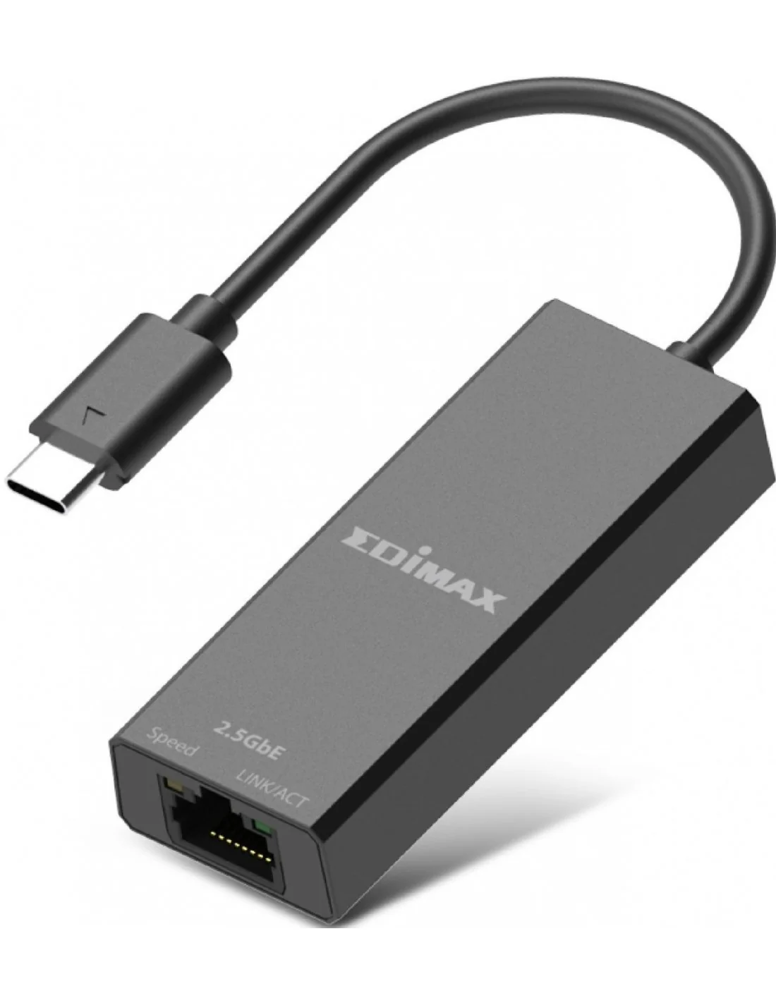 Edimax EU-4307 V2 Adaptador USB-C a RJ-45 Ethernet Gigabit Negro