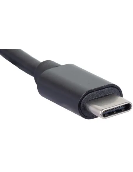 Iggual IGG317693 Adaptador USB-C a RJ-45 Ethernet Gigabit Negro