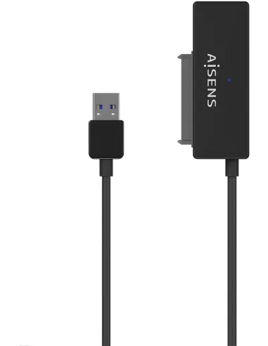 Aisens ASE-35A01B Adaptador Discos Duros 2.5"3.5" SATA a USB-A Negro