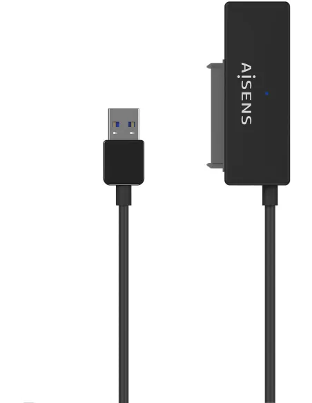 Aisens ASE-35A01B Adaptador Discos Duros 2.5"3.5" SATA a USB-A Negro