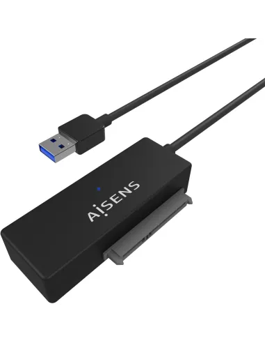 Aisens ASE-35A01B Adaptador Discos Duros 2.5"3.5" SATA a USB-A Negro