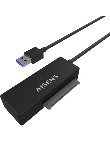 Aisens ASE-35A01B Adaptador Discos Duros 2.5"3.5" SATA a USB-A Negro