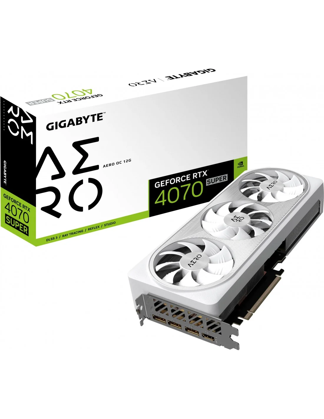 Gigabyte GeForce RTX 4070 Super Aero OC 12GB GDDR6X DLSS3