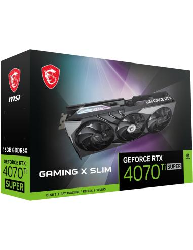 MSI GeForce RTX 4070 Ti SUPER GAMING X SLIM 16GB GDDR6X DLSS3