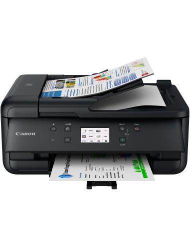 Canon Pixma TR7650 Impresora de Tinta Multifunción WiFi Negra