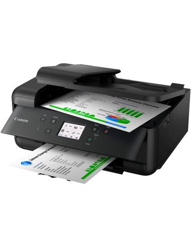Canon Pixma TR7650 Impresora de Tinta Multifunción WiFi Negra