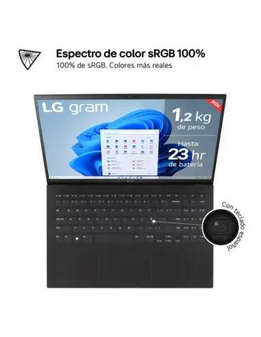 LG Gram 15Z90S-G.AA75B Intel Evo Core Ultra 7-155H/16GB/512GB SSD/15.6" W11 Home Advanced
