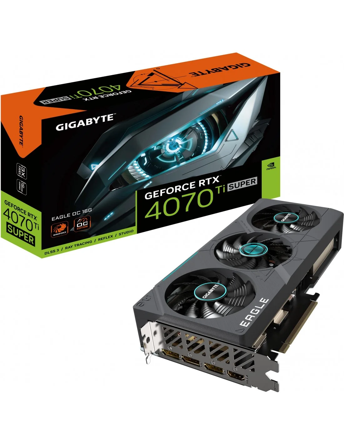 Gigabyte GeForce RTX 4070 Ti Super Eagle OC 16GB GDDR6X DLSS3