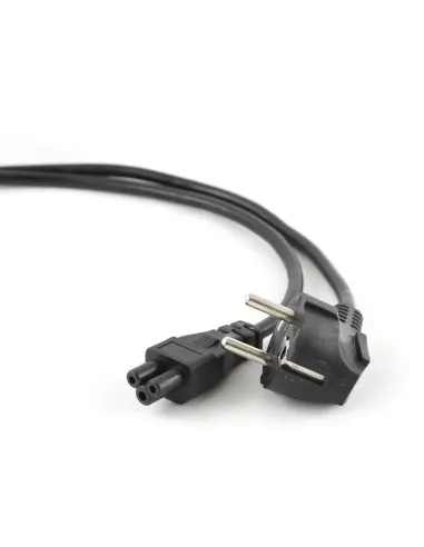 Gembird PC-186-ML12 Cable Alimentación Schuko Macho a C5 Macho 1.8M Negro