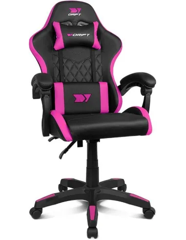DRIFT DR35 Silla Gaming Negra/Rosa Fucsia