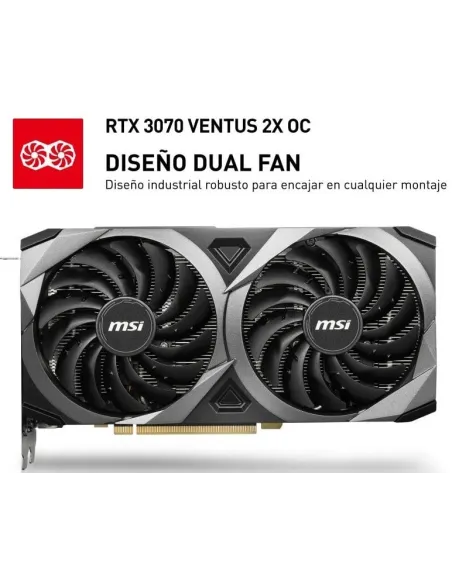 MSI GeForce RTX 3070 VENTUS 2X OC 8GB GDDR6