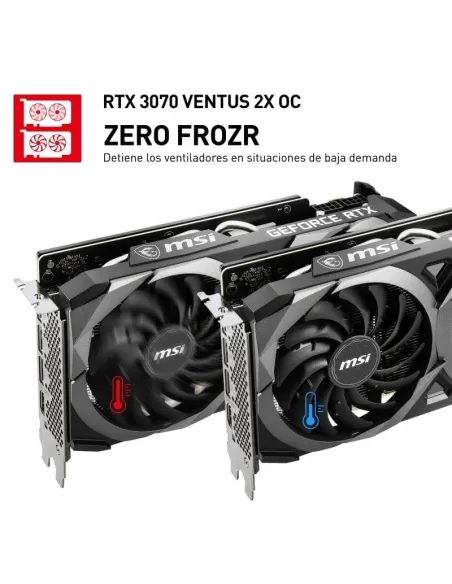 MSI GeForce RTX 3070 VENTUS 2X OC 8GB GDDR6