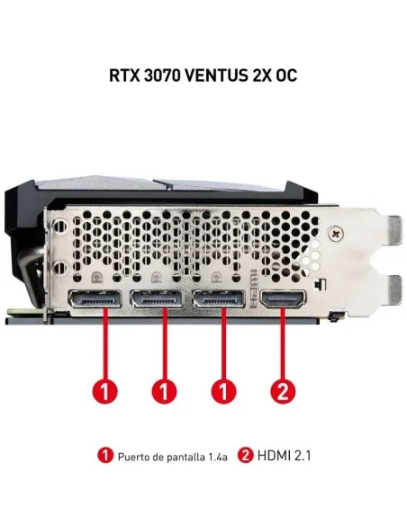 MSI GeForce RTX 3070 VENTUS 2X OC 8GB GDDR6