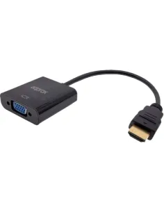 Approx APPC11V3 Adaptador de Imagen HDMI a VGA WUXGA Negro-AISCCI0612