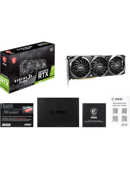 MSI GeForce RTX 3080 Ventus 3X Plus OC 12GB DDR6X