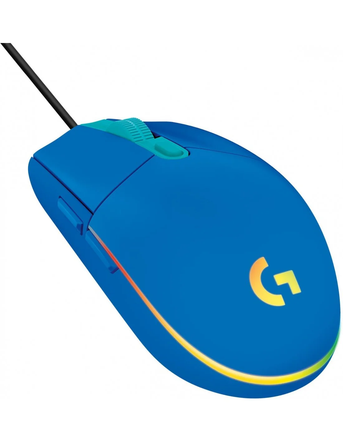 Logitech 910-005798 G203 Lightsync 2nd Gen Ratón Gaming 8000DPI RGB Azul