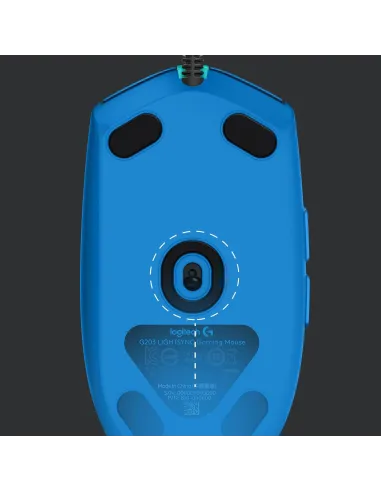 Logitech 910-005798 G203 Lightsync 2nd Gen Ratón Gaming 8000DPI RGB Azul