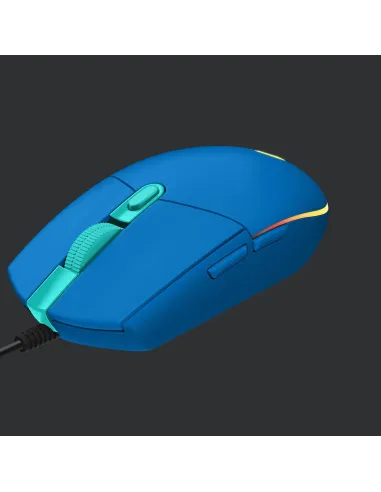 Logitech 910-005798 G203 Lightsync 2nd Gen Ratón Gaming 8000DPI RGB Azul