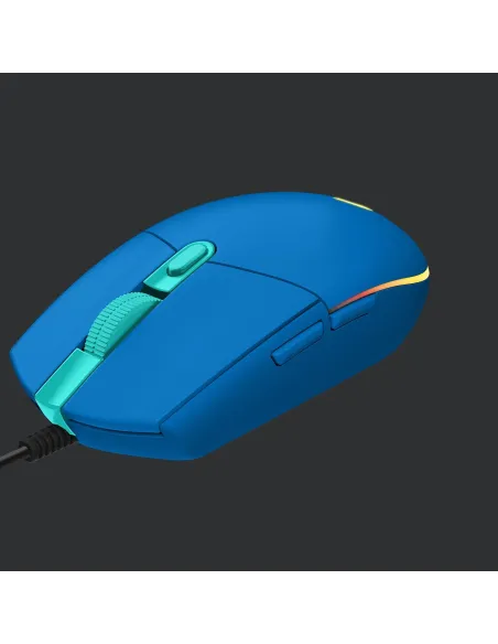 Logitech 910-005798 G203 Lightsync 2nd Gen Ratón Gaming 8000DPI RGB Azul