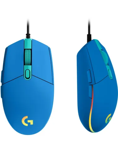 Logitech 910-005798 G203 Lightsync 2nd Gen Ratón Gaming 8000DPI RGB Azul