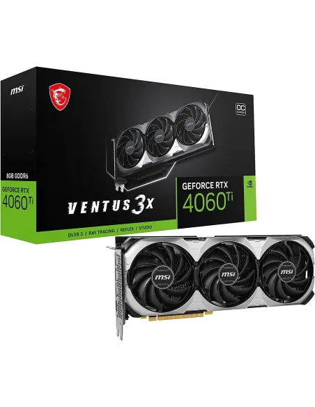 MSI GeForce RTX 4060 Ti Ventus 3X OC 8GB GDDR6 DLSS3