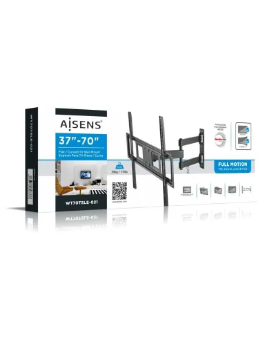 Aisens WT70TSLE-021 Soporte de Pared para Monitor/TV 37"-70" Máx. 35KG