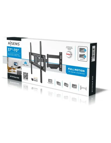 Aisens WT70TSLE-025 Soporte de Pared para Monitor/TV 37"-70" Máx. 50KG
