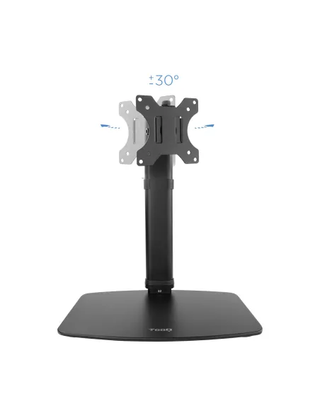 TooQ DB1127TN-B Soporte de Mesa 17-27" Máx. 6Kg Negro