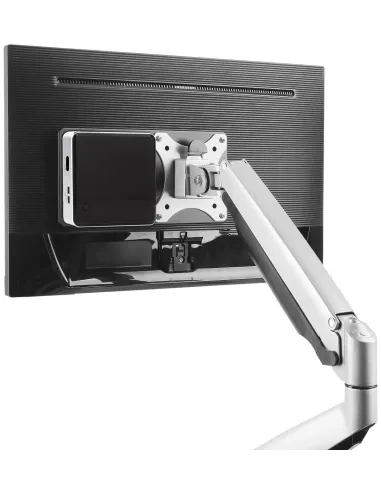 Aisens MPC01-055 Soporte VESA para Mini PC 75x75/100x100 Negro