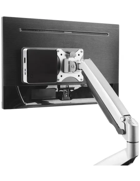 Aisens MPC01-055 Soporte VESA para Mini PC 75x75/100x100 Negro