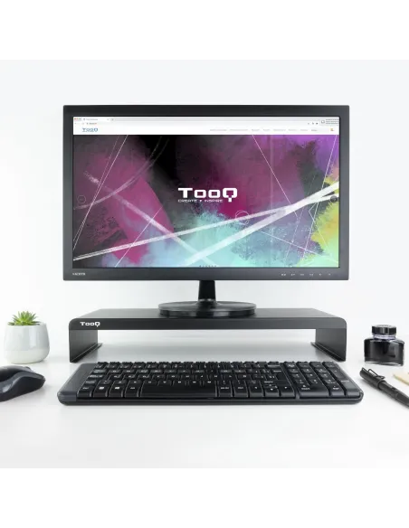 TooQ TQMR0121 Soporte para Monitor Máx. 20 Kg Negro